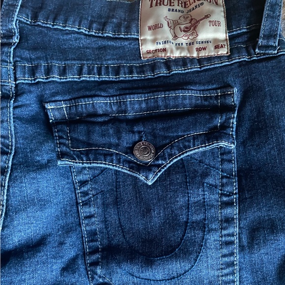 True Religion Jeans GENO Slim Jean Dark High Road Wash - Picture 6 of 8